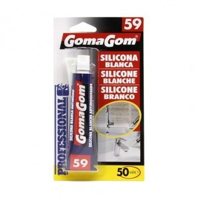 GomaGom silicone branco 50ml - 59