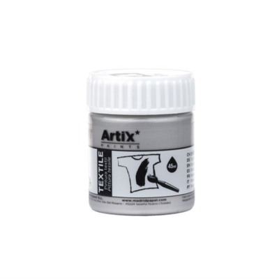 Tinta Têxtil - Prateado Metalizado