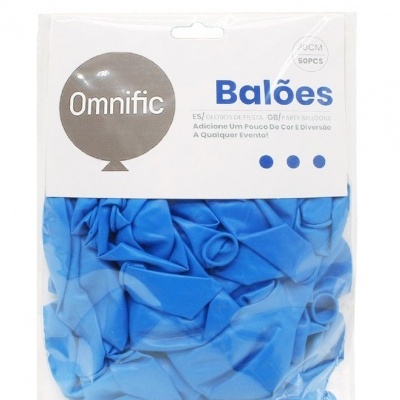 Balão Azul Escuro 30cm 50PCS - 312583