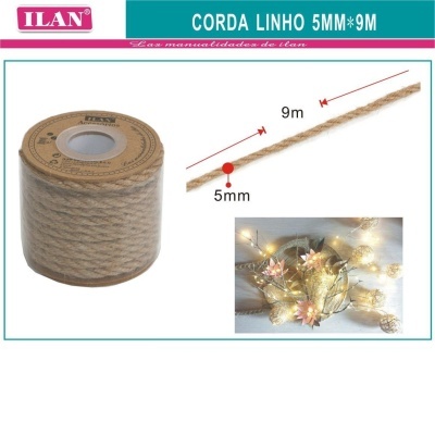 Corda de Linho - 5mm x 9m