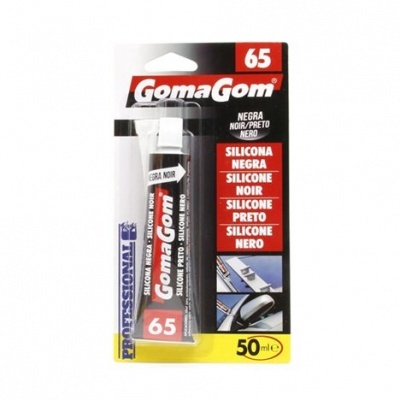 GomaGom silicone preto 50ml - 65