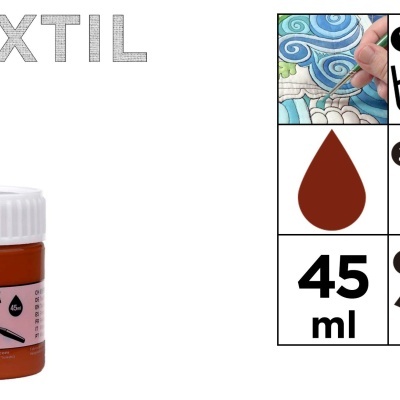 Tinta Têxtil - Chocolate