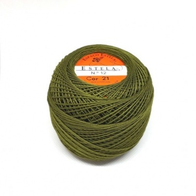 Espaço Estela Novelos de Cor Lisa 50g - Cor 21