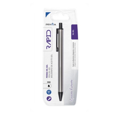 Caneta Oil Gel Preto