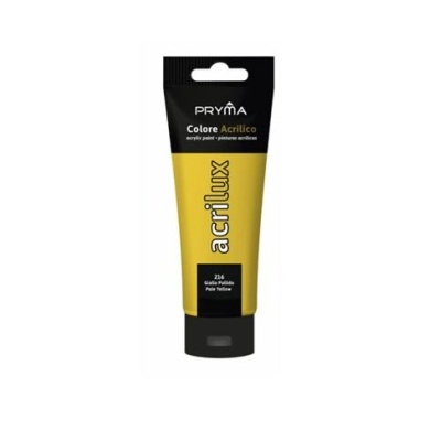 Tinta acrílica 75ml - 216 Amarelo Pálido