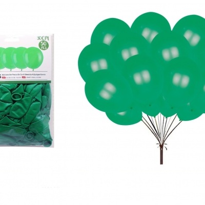 Balão Verde Escuro 50PCS 30cm - 312569