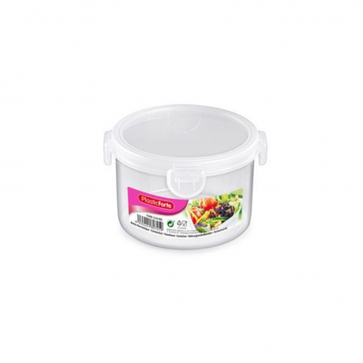 PlasticoForte caixa hermética click redonda 600ml