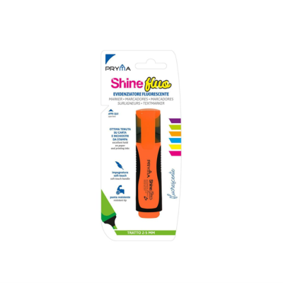 Marcador Fluorescente - Laranja