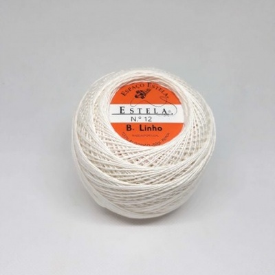 Espaço Estela Novelos de Cor Lisa 50g - Branco Linho