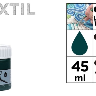 Tinta Têxtil - Verde Viridian