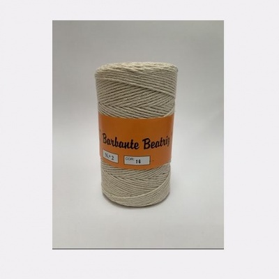Linha Barb. Beatriz 2.0mm (Crú) - Cor 16