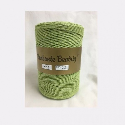 Linha Barb. Beatriz 2.0mm (Verde Alface) - Cor 22