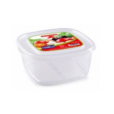 PlasticoForte caixa hermética quadrada 1.5L