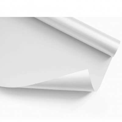 Rolo de papel autocolante 2M - Branco