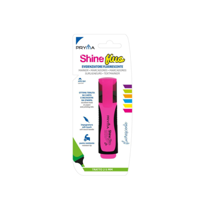 Marcador Fluorescente - Rosa