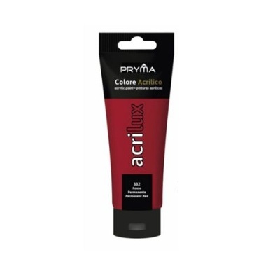 Tinta acrílica 75ml - 332 Vermelho Permanente