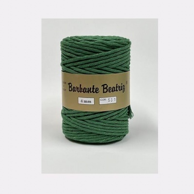 Linha Barb. Beatriz 4mm (Verde Bandeira) - Cor 531