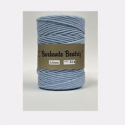 Linha Barb. Beatriz 4mm (Azul Bebé) - Cor 528