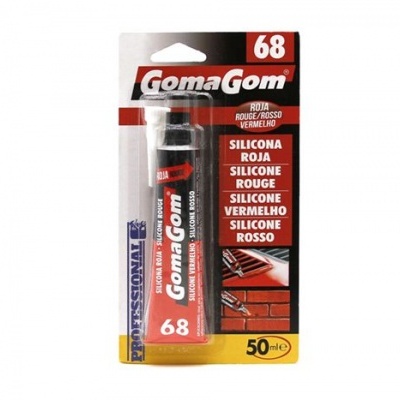 GomaGom silicone vermelho 50ml - 68