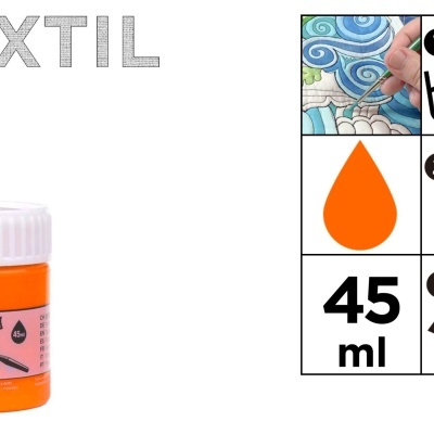 Tinta Têxtil - Laranja