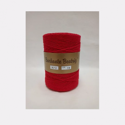 Linha Barb. Beatriz 2.0mm (Vermelho) - Cor 18