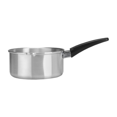 Caçarola de alumínio c/cabo e bico Ø16 cm