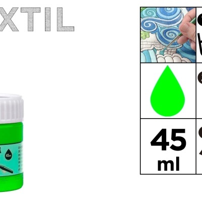 Tinta Têxtil - Verde Médio