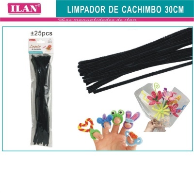 Limpador de Cachimbo - 16 Preto