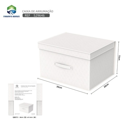 Caixa de arrumação 30x28x15cm - 529646