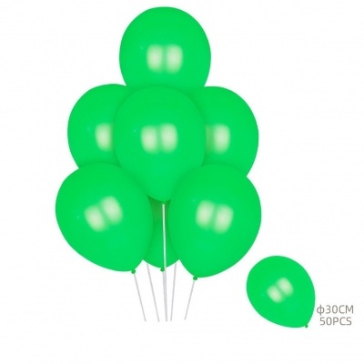 Balão Verde Claro 30cm 50PCS - 312576