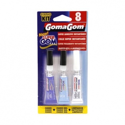 GomaGom kit super cola instantânea- 8