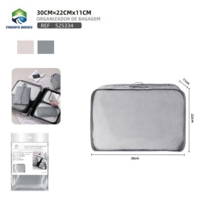 Organizador de mala c/rede 30x22x11cm - 525334