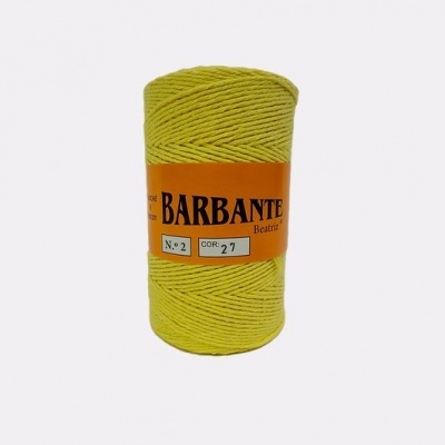 Linha Barb. Beatriz 2.0mm (Amarelo) - Cor 27