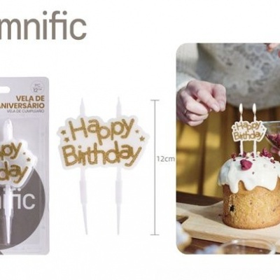 Vela de aniversário - 490496