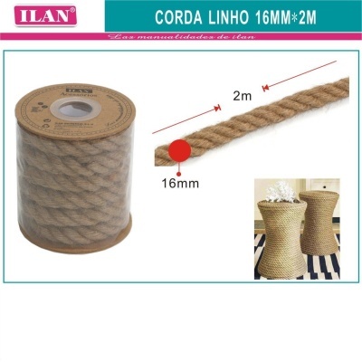 Corda de Linho - 16mm x 2m