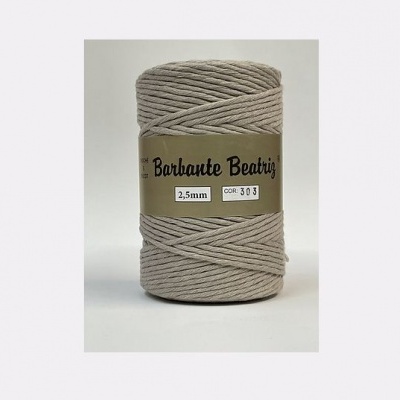 Linha Barb. Beatriz 2.5mm (Bege) - Cor 303