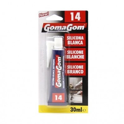 GomaGom silicone branco 30ml - 14