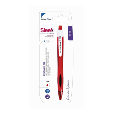 Caneta Oil Gel - Vermelho