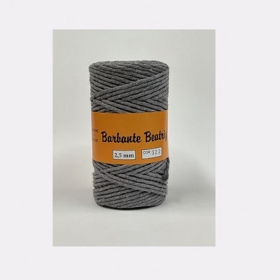 Linha Barb. Beatriz 2.5mm (Cinzento Escuro) - Cor 322