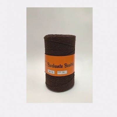 Linha Barb. Beatriz 2.0mm (Castanho Escuro) - Cor 38