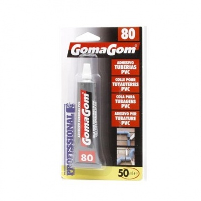 GomaGom cola p/tubagens PVC - 80