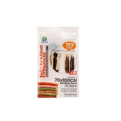 Saco de vácuo c/gancho 70x100cm - 491042