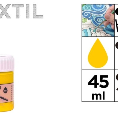 Tinta Têxtil - Amarelo Limão