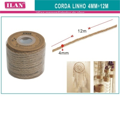 Corda de Linho - 4mm x 12m