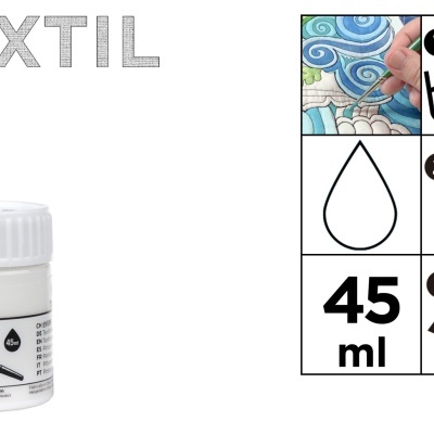 Tinta Têxtil - Branco