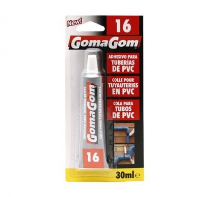 GomaGom cola p/tubos de PVC - 16