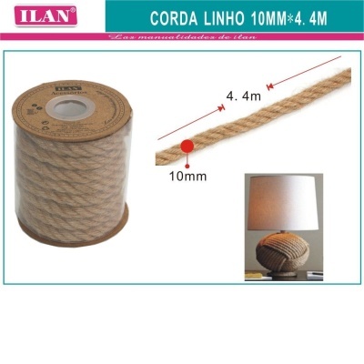 Corda de Linho - 10mm x 4.4m