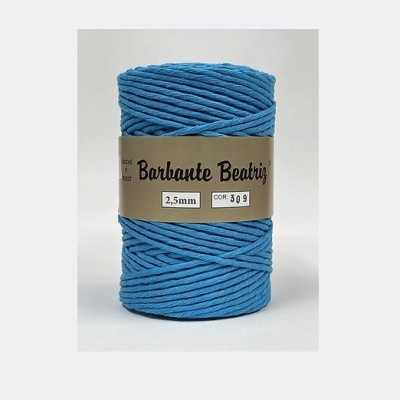 Linha Barb. Beatriz 2.5mm (Azul Turquesa) - Cor 309