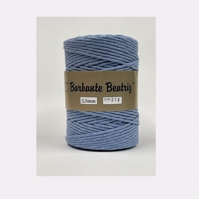 Linha Barb. Beatriz 2.5mm (Azul Tejo) - Cor 318
