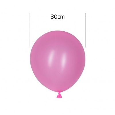 Balão Rosa 30cm 50PCS - 312521